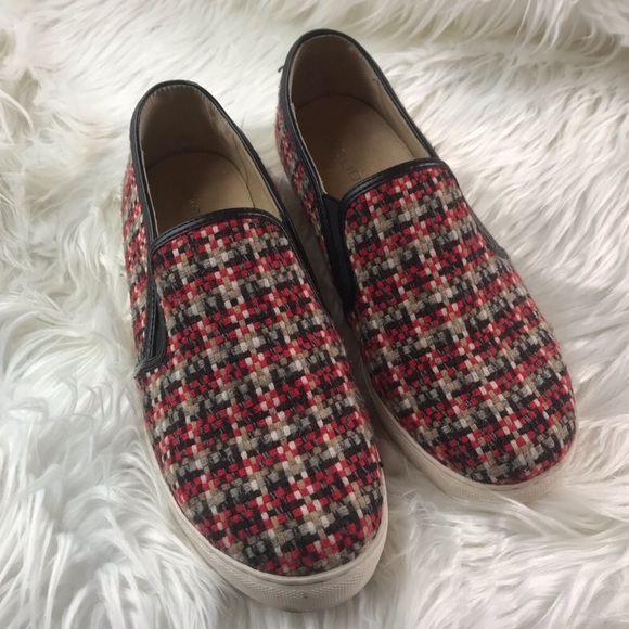 Plaid Anthropologie J/Slides - Picture 1 of 8